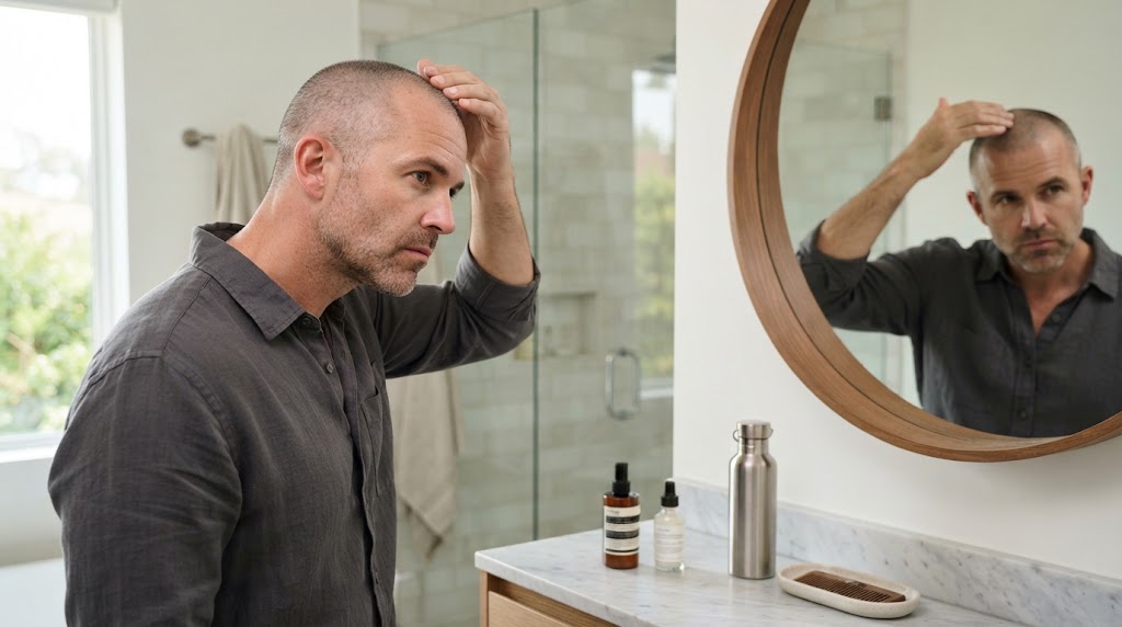 Are you a candidate for shaved head SMP Heres how to tell, Foli Sim
