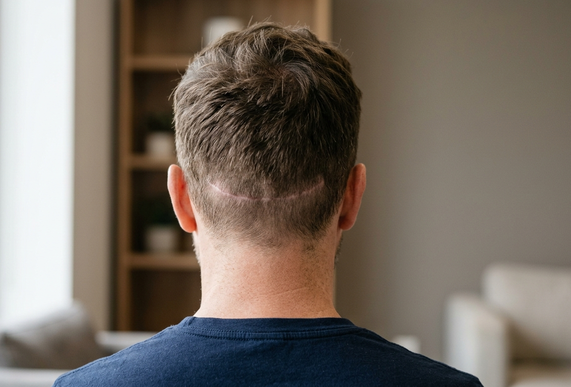 Can a hair transplant scar actually be hidden?