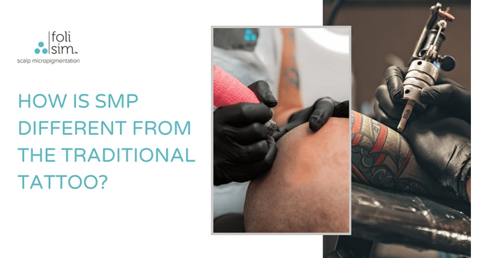 How Is SMP Different From The Traditional Tattoo?